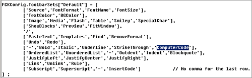 給Toolbar添加字段ComputerCode