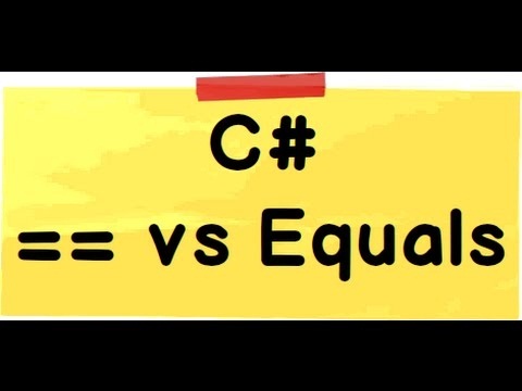 比較C#里==與Equals()有何區(qū)別以及何時使用它們