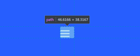 .menu svg path設置橫線樣式